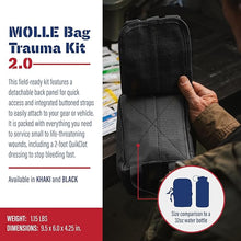 Load image into Gallery viewer, Medical MOLLE Trauma Kit 2.0 (Black Bag)
