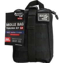 Load image into Gallery viewer, Medical MOLLE Trauma Kit 2.0 (Black Bag)