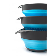 Load image into Gallery viewer, Flat Pack Bowls and Strainer Set