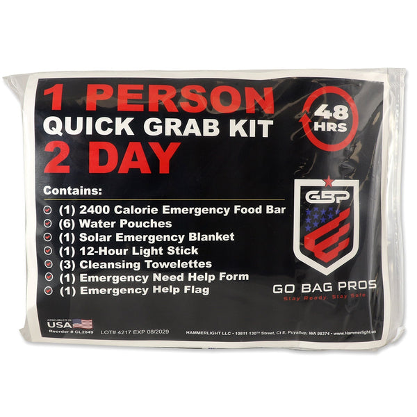 Why Every Household Needs a 2-Day Emergency Grab Kit — And Why You Shouldn't Wait