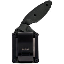 Load image into Gallery viewer, Ka-Bar Original TDI Fixed Knife 2-3/10&quot; Drop Point Blade Black with Sheath
