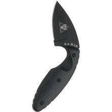 Load image into Gallery viewer, Ka-Bar Original TDI Fixed Knife 2-3/10&quot; Drop Point Blade Black with Sheath
