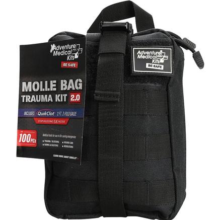 Medical MOLLE Trauma Kit 2.0 (Black Bag)