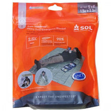 Load image into Gallery viewer, Heavy Duty Emergency Blanket OD Green
