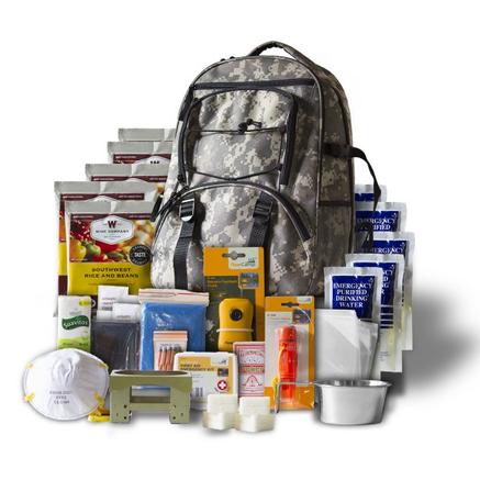 Wise Five Day Survival Kit Backpack For One Person 32 Servings Camo